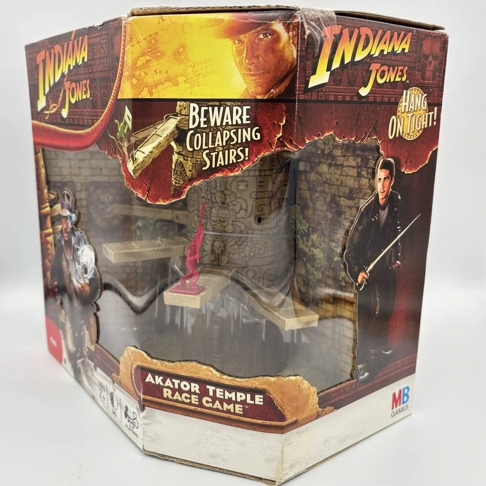 INDIANA JONES Akator Temple Race Game Movie Hasbro Milton Bradley 2008 NEW